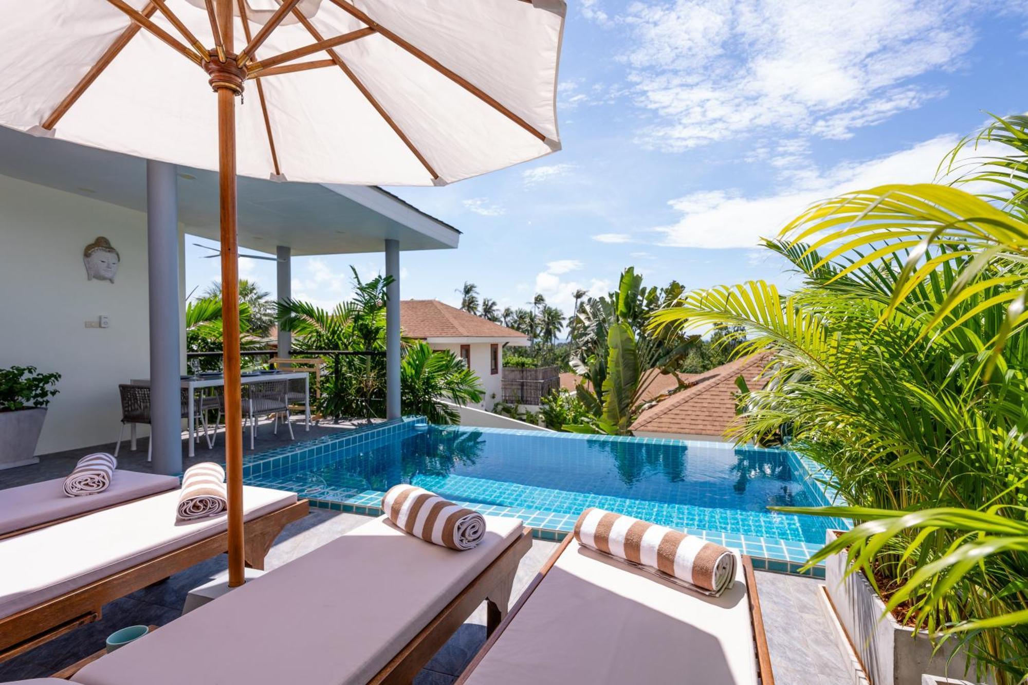 Villa Lea - Piscine - Wifi - Vue - Calme Хуа-Тханон-Бич Экстерьер фото